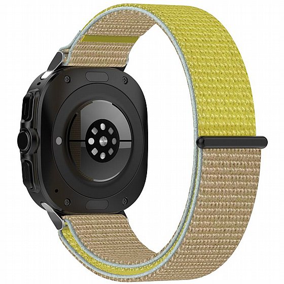 ����� �� / ������ ���� Simple Braided Nylon Band ���� iBands ����� ��� ����: Samsung Galaxy Watch Ultra 47mm (��� Blue) 