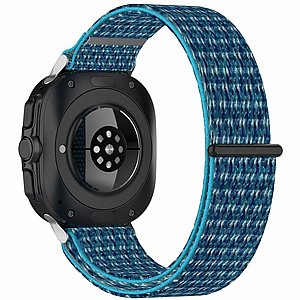 ����� �� / ������ ���� Simple Braided Nylon Band ���� iBands ����� ��� ����: Samsung Galaxy Watch Ultra 47mm (��� White) 