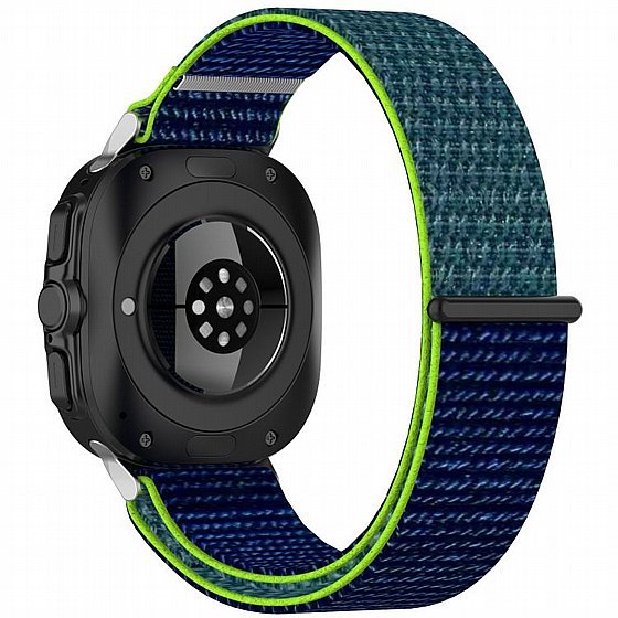����� �� / ������ ���� Simple Braided Nylon Band ���� iBands ����� ��� ����: Samsung Galaxy Watch Ultra 47mm (��� Dark Blue) 