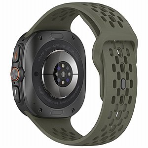 רצועת סיליקון מדגם Reverse Buckle Silicone Band מבית iBands לשעון חכם מדגם: Samsung Galaxy Watch Ultra 47mm (צבע Black) רצועת סיליקון מדגם Reverse Buckle Silicone Band מבית iBands לשעון חכם מדגם: Samsung Galaxy Watch Ultra 47mm (צבע Black)