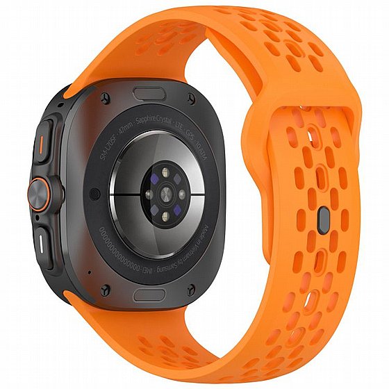 ����� ������� ����  Reverse Buckle Silicone Band ���� iBands ����� ��� ����: Samsung Galaxy Watch Ultra 47mm (��� Pink) 