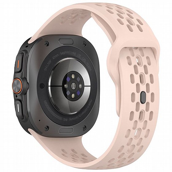 ����� ������� ����  Reverse Buckle Silicone Band ���� iBands ����� ��� ����: Samsung Galaxy Watch Ultra 47mm (��� Green) 