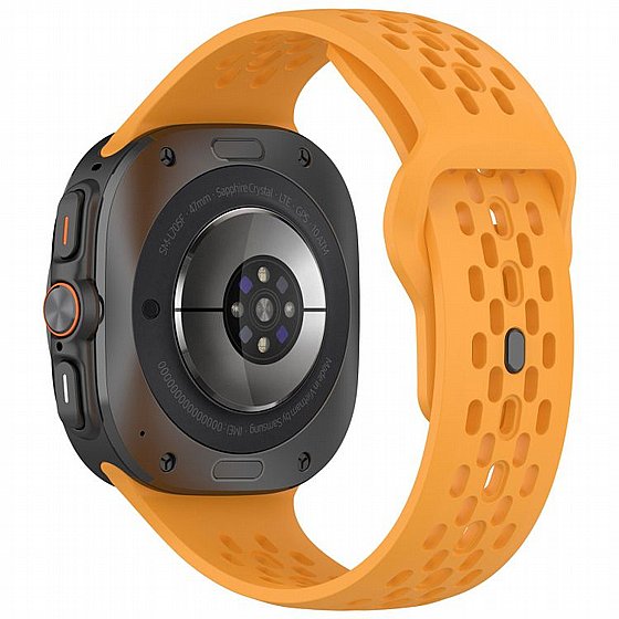 ����� ������� ����  Reverse Buckle Silicone Band ���� iBands ����� ��� ����: Samsung Galaxy Watch Ultra 47mm (��� Dark Blue) 