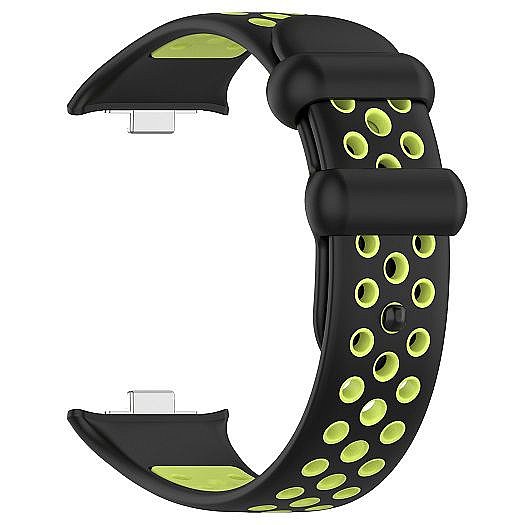 ����� ������� ���� Sports Solid Color Silicone Band ���� iBands ����� ��� ����: Xiaomi Redmi Watch 4 (��� Black/Red) 