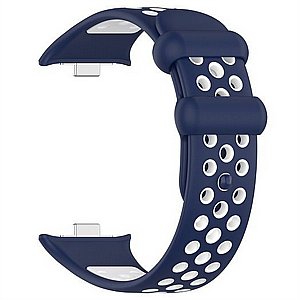 ����� ������� ���� Sports Solid Color Silicone Band ���� iBands ����� ��� ����: Xiaomi Redmi Watch 4 (��� Black/Lime) 