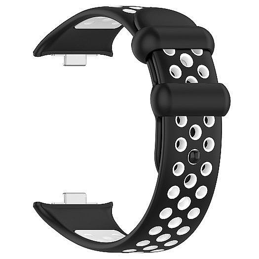 ����� ������� ���� Sports Solid Color Silicone Band ���� iBands ����� ��� ����: Xiaomi Redmi Watch 4 (��� Blue/White) 