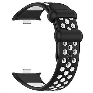 רצועת סיליקון מדגם Sports Solid Color Silicone Band מבית iBands לשעון חכם מדגם: Xiaomi Redmi Watch 4 (צבע Blue/White) רצועת סיליקון מדגם Sports Solid Color Silicone Band מבית iBands לשעון חכם מדגם: Xiaomi Redmi Watch 4 (צבע Blue/White)