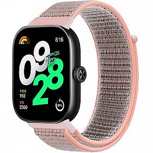 ����� �� / ������ ���� Simple Braided Nylon Band ���� iBands ����� ��� ����: Xiaomi Redmi Watch 4 (��� White) 