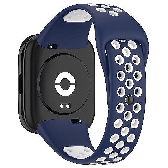 ����� ������� ���� Sports Solid Color Silicone Band ���� iBands ����� ��� ����: Xiaomi Redmi Watch 4 (��� Black/Lime) 