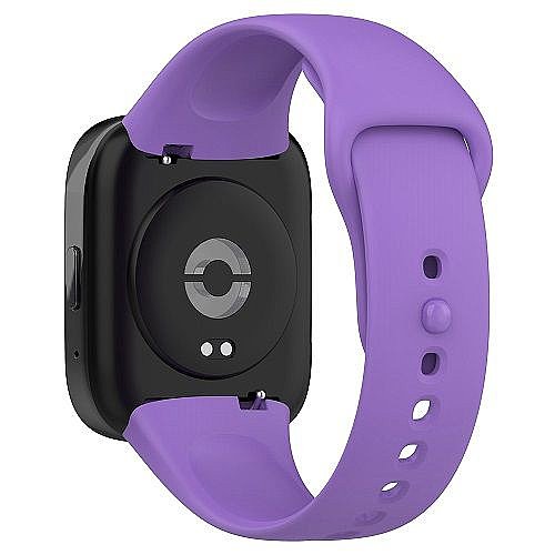 ����� ������� ���� Solid Color Silicone Band ���� iBands ����� ��� ����: Xiaomi Redmi Watch 3 Active (��� White)
