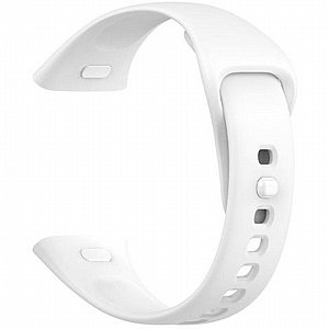 ����� ������� ���� Solid Color Silicone Band ���� iBands ����� ��� ����: Xiaomi Redmi Watch 3 Active (��� White)