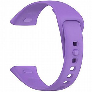 ����� ������� ���� Solid Color Silicone Band ���� iBands ����� ��� ����: Xiaomi Redmi Watch 3 Active (��� Purple)