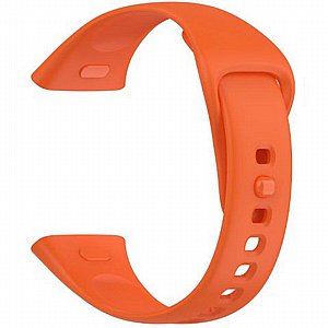 ����� ������� ���� Solid Color Silicone Band ���� iBands ����� ��� ����: Xiaomi Redmi Watch 3 Active (��� Orange)
