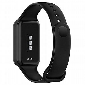 ����� ������� ���� Solid Color Silicone Band ���� iBands ����� ��� ����: Xiaomi Redmi Watch 4 (��� Black)