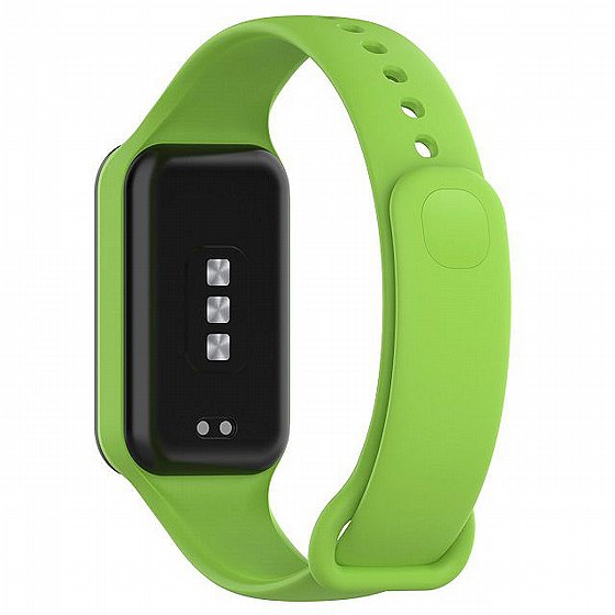 ����� ������� ���� Solid Color Silicone Band ���� iBands ����� ��� ����: Xiaomi Smart Band 8 Active (��� White)