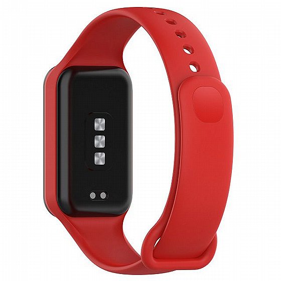����� ������� ���� Solid Color Silicone Band ���� iBands ����� ��� ����: Xiaomi Smart Band 8 Active (��� Green)
