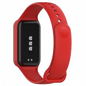 ����� ������� ���� Solid Color Silicone Band ���� iBands ����� ��� ����: Xiaomi Smart Band 8 Active (��� Green)
