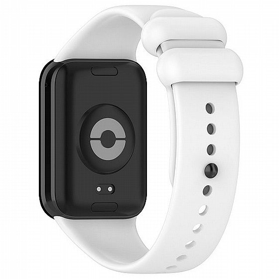 ����� ������� ���� Solid Color Silicone Band ���� iBands ����� ��� ����: Xiaomi Smart Band 8 Pro (��� Black)