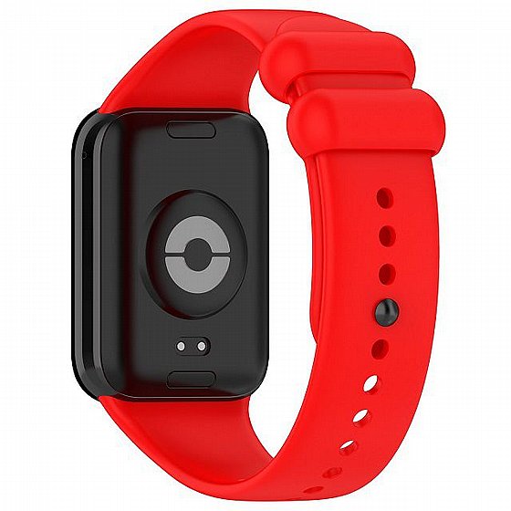 ����� ������� ���� Solid Color Silicone Band ���� iBands ����� ��� ����: Xiaomi Smart Band 8 Pro (��� Blue)