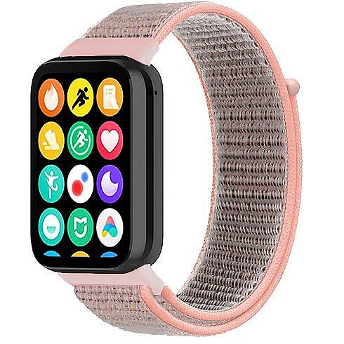 ����� �� / ������ ���� Simple Braided Nylon Band ���� iBands ����� ��� ����: Xiaomi Smart Band 8 Pro (��� Black) 