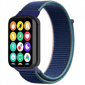 ����� �� / ������ ���� Simple Braided Nylon Band ���� iBands ����� ��� ����: Xiaomi Smart Band 8 Pro (��� Green) 