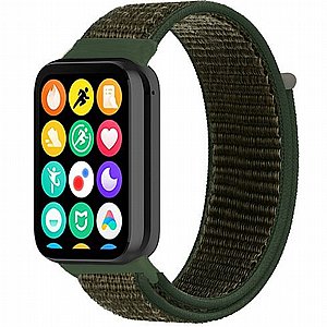 ����� �� / ������ ���� Simple Braided Nylon Band ���� iBands ����� ��� ����: Xiaomi Smart Band 8 Pro (��� White) 