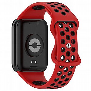 ����� ������� ���� Sports Solid Color Silicone Band ���� iBands ����� ��� ����: Xiaomi Redmi Watch 4 (��� Black/Lime) 