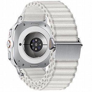 ����� �� / ������ ���� Fastener Loop Nylon Band ���� iBands ����� ��� ����: Samsung Galaxy Watch Ultra 47mm (��� Dark Green) 