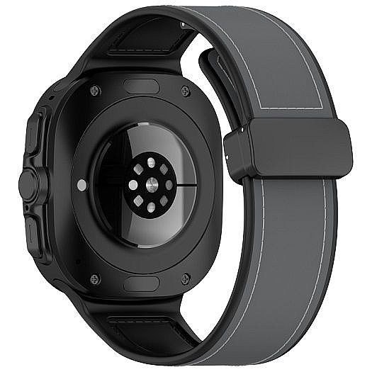 ����� ��� ���� Genuine Leather Band ���� iBands ����� ��� ����: Samsung Galaxy Watch Ultra 47mm (���  Brown) 