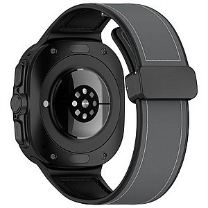 ����� ��� ���� Genuine Leather Band ���� iBands ����� ��� ����: Samsung Galaxy Watch Ultra 47mm (���  Brown) 