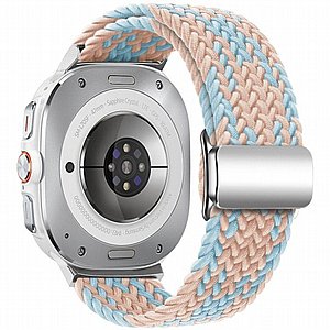 רצועת בד / ניילון מדגם Loop Magnetic Buckle Nylon Band מבית iBands לשעון חכם מדגם: Samsung Galaxy Watch Ultra 47mm (צבע Colorful Starlight) רצועת בד / ניילון מדגם Loop Magnetic Buckle Nylon Band מבית iBands לשעון חכם מדגם: Samsung Galaxy Watch Ultra 47mm (צבע Colorful Starlight)