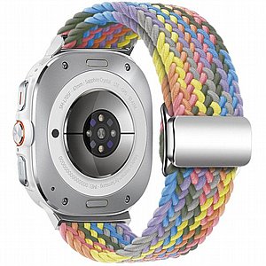 רצועת בד / ניילון מדגם Loop Magnetic Buckle Nylon Band מבית iBands לשעון חכם מדגם: Samsung Galaxy Watch Ultra 47mm (צבע Green) רצועת בד / ניילון מדגם Loop Magnetic Buckle Nylon Band מבית iBands לשעון חכם מדגם: Samsung Galaxy Watch Ultra 47mm (צבע Green)