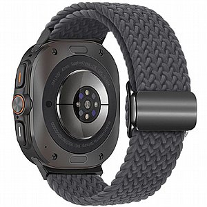 רצועת בד / ניילון מדגם Loop Magnetic Buckle Nylon Band מבית iBands לשעון חכם מדגם: Samsung Galaxy Watch Ultra 47mm (צבע Starlight) רצועת בד / ניילון מדגם Loop Magnetic Buckle Nylon Band מבית iBands לשעון חכם מדגם: Samsung Galaxy Watch Ultra 47mm (צבע Starlight)