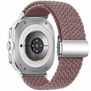 רצועת בד / ניילון מדגם Loop Magnetic Buckle Nylon Band מבית iBands לשעון חכם מדגם: Samsung Galaxy Watch Ultra 47mm (צבע Brown) רצועת בד / ניילון מדגם Loop Magnetic Buckle Nylon Band מבית iBands לשעון חכם מדגם: Samsung Galaxy Watch Ultra 47mm (צבע Brown)