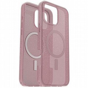 נרתיק קשיח מדגם Symmetry MagSafe מבית OtterBox לטלפון סלולרי מדגם: iPhone 16 (צבע שקוף נצנץ) נרתיק קשיח מדגם Symmetry MagSafe מבית OtterBox לטלפון סלולרי מדגם: iPhone 16 (צבע שקוף נצנץ)