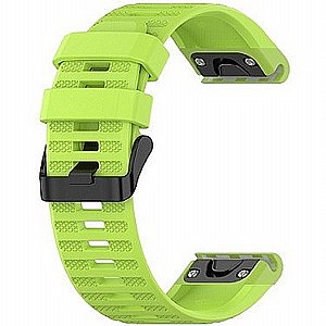 רצועת סיליקון מדגם Silicone Band מבית iBands לשעון חכם מדגם: Garmin Fenix 8 43mm (צבע Green) רצועת סיליקון מדגם Silicone Band מבית iBands לשעון חכם מדגם: Garmin Fenix 8 43mm (צבע Green)