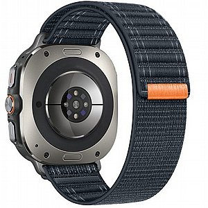 ����� �� / ������ ���� Simple Braided Nylon Band ���� iBands ����� ��� ����: Samsung Galaxy Watch Ultra 47mm (��� Black) 
