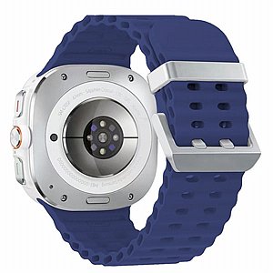 רצועת סיליקון מדגם Ocean Hole Dual Buckle Silicone Band מבית iBands לשעון חכם מדגם: Samsung Galaxy Watch Ultra 47mm (צבע Green/Silver) רצועת סיליקון מדגם Ocean Hole Dual Buckle Silicone Band מבית iBands לשעון חכם מדגם: Samsung Galaxy Watch Ultra 47mm (צבע Green/Silver)