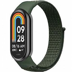 ����� �� / ������ ���� Loop Nylon Band ���� iBands ����� ��� ����: Xiaomi Smart Band 5 / 6 (��� Purple)