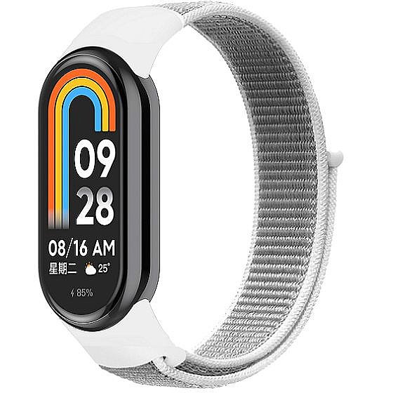 ����� �� / ������ ���� Loop Nylon Band ���� iBands ����� ��� ����: Xiaomi Smart Band 5 / 6 (��� Red)