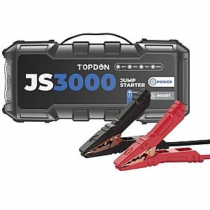 בוסטר / סוללה התנעה לרכב 2200Amp בנפח 16,000mAh מדגם V2200 PLUS מבית Topdon בוסטר / סוללה התנעה לרכב 2200Amp בנפח 16,000mAh מדגם V2200 PLUS מבית Topdon