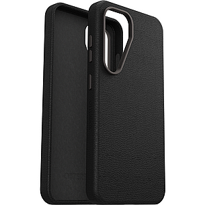 נרתיק עור מדגם Symmetry Cactus Leather מבית OtterBox לטלפון סלולרי מדגם: Samsung Galaxy S25 Ultra (צבע שחור) נרתיק עור מדגם Symmetry Cactus Leather מבית OtterBox לטלפון סלולרי מדגם: Samsung Galaxy S25 Ultra (צבע שחור)