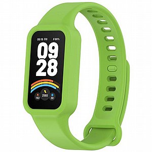 רצועת סיליקון מדגם Solid Color Silicone Band מבית iBands לשעון חכם מדגם: Xiaomi Smart Band 9 Active (צבע Green) רצועת סיליקון מדגם Solid Color Silicone Band מבית iBands לשעון חכם מדגם: Xiaomi Smart Band 9 Active (צבע Green)