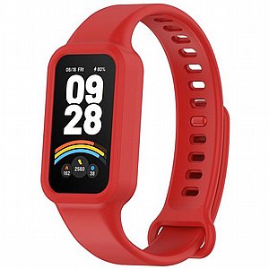 ����� ������� ���� Solid Color Silicone Band ���� iBands ����� ��� ����: Xiaomi Smart Band 9 Active (��� Purple)