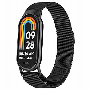 רצועת מתכת מדגם lano Magnetic Steel Band מבית iBands לשעון חכם מדגם: Xiaomi Smart Band 7 (צבע Black) רצועת מתכת מדגם lano Magnetic Steel Band מבית iBands לשעון חכם מדגם: Xiaomi Smart Band 7 (צבע Black)