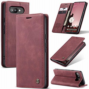 נרתיק עור מדגם Leather Case מבית CASEME לטלפון סלולרי מדגם: Google Pixel 9A (צבע שחור) נרתיק עור מדגם Leather Case מבית CASEME לטלפון סלולרי מדגם: Google Pixel 9A (צבע שחור)