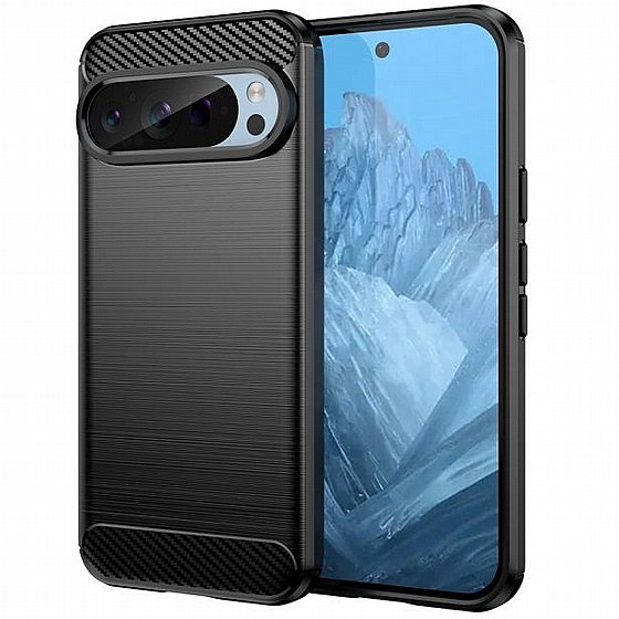 ����� ������� ���� Brushed Carbon ���� LaTera ������ ������ ����: Google Pixel 9 Pro (��� ����)