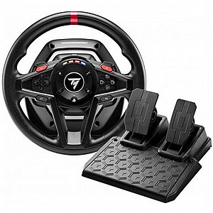 הגה מירוצים עם דוושות מדגם T128P Force Feedback מבית Thrustmaster לקונסולות משחק Sony PlayStation הגה מירוצים עם דוושות מדגם T128P Force Feedback מבית Thrustmaster לקונסולות משחק Sony PlayStation