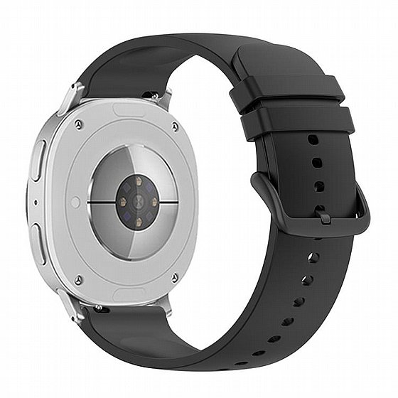 ����� ������� ����  Classic Spruce Silicone Band ���� iBands (��� Black) ����� ��� ����  Samsung Galaxy Watch 8  / Samsung Galaxy Watch 8 Classic