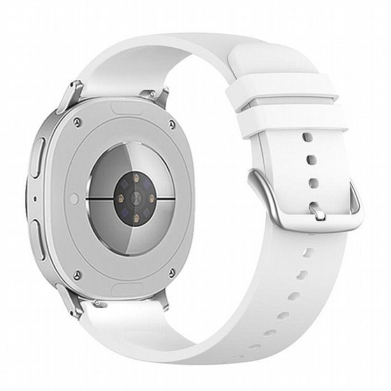 ����� ������� ����  Round Tail Silicone Band ���� iBands (��� Black) ����� ��� ����  Samsung Galaxy Watch 8  / Samsung Galaxy Watch 8 Classic